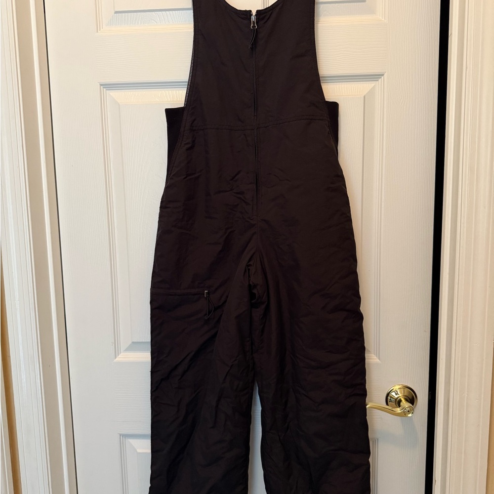 Youth Ski Pants/Bib with Zipper Closure, Zippered Pocket, and Adjustable Straps